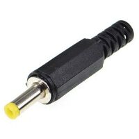 Power connector 4.0x1.7mm male lengte 12mm