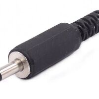 Power connector 3.5x1.1mm male lengte 8mm