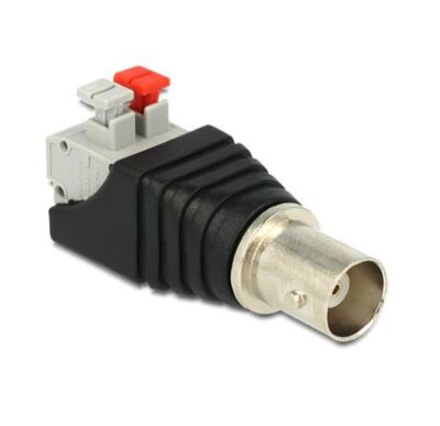 BNC connector female met push-in terminals 01