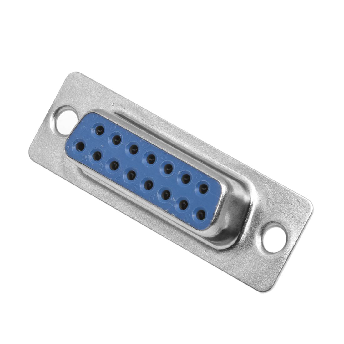 D-SUB DB15 DA-15 connector female met soldeerpunten