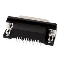 D-SUB DB15 DA-15 connector male PCB THT horizontaal - Afbeelding 3