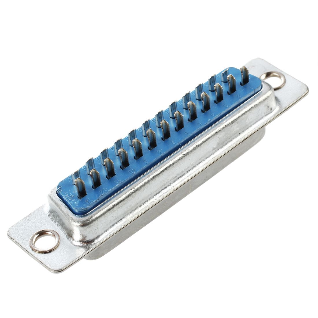 D-SUB DB25 connector female met soldeerpunten achterkant