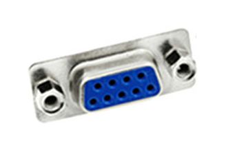 D-SUB DB9 DE-9 connector female PCB verticaal