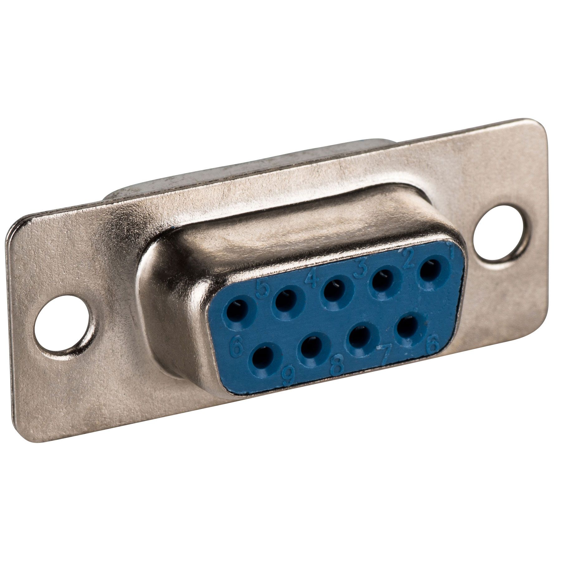 D-SUB DB9 DE-9 connector female met soldeerpunten