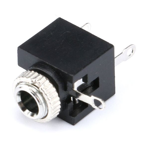 Jack connector 3.5mm 3-polig female inbouw PJ-301M