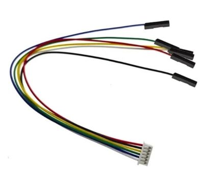 Connector JST 6P 1.25mm female naar Dupont 2.54mm pitch female 01