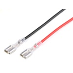 Connector JST-HX 2.54mm pitch to FDFD-250 6.3mm female kabel terminal 2-pin 02