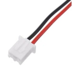 Connector JST-HX 2.54mm pitch to FDFD-250 6.3mm female kabel terminal 2-pin 03