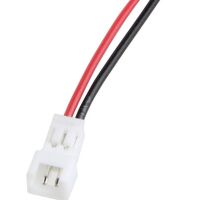 Connector JST micro 1.25mm pitch 2-pin female met 10cm kabel