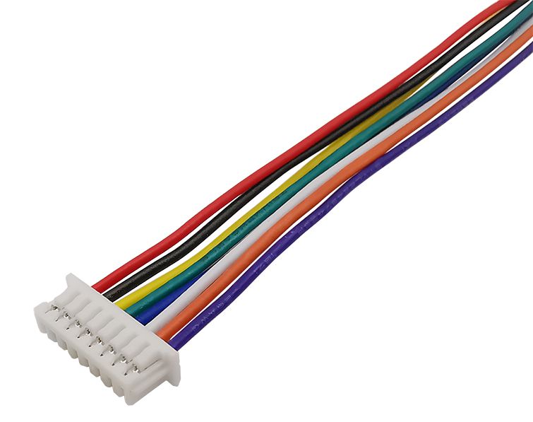 Connector JST micro 1.25mm pitch 7-pin male met 20cm kabel