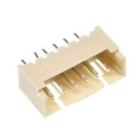 Connector JST micro 1.25mm pitch 6-pin female PCB