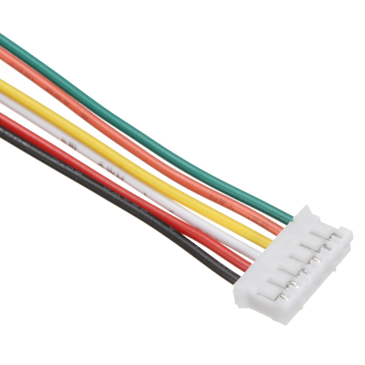 Connector JST-PH 2.0mm pitch 6-pin male met 30cm kabel