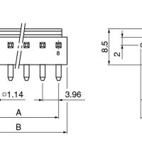 Connector JST-VH 3