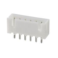 Connector JST-XH 2.54mm pitch 6-pin female PCB