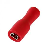 Kabelschoen lip female 0.5-1.5mm2 met isolatie FDFD1.25-110 rood