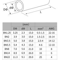 Kabelschoen doorverbinder 0