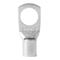 Kabelschoen ring 8mm 10mm2 SC10-8 blank vertind koper DTGA OEM