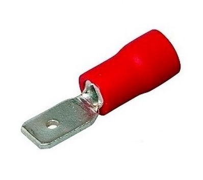 Kabelschoen lip male 0.5-1.5mm2 MDD1.25-187 rood