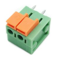 Klemblok Drukconnector 5.00mm pitch 2-polig 2.5mm2 KF142V-5.0 groen