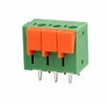 Klemblok Drukconnector 5.00mm pitch 3-polig 2.5mm2 KF142V-5.0 groen