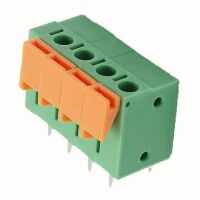 Klemblok Drukconnector 5.00mm pitch 4-polig 2.5mm2 KF142V-5.0 groen