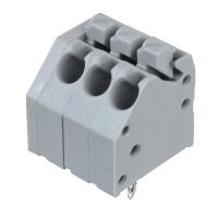 Klemblok Drukconnector 3.50mm pitch 3-polig 0.75mm2 KF250B-3.5 grijs