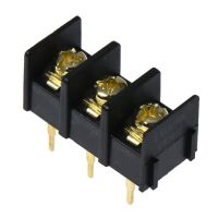 Klemblok Schroefterminal 10mm pitch 3-polig 2.5mm2 KF1000 zwart