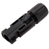 MC4 connector voor PV verbindingen 4-6mm2 30A 1000V IP67 female