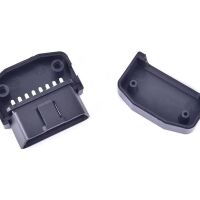 OBD2 16-pin male connector J1962 mini zwart met pinnen - Afbeelding 3