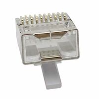 RJ connector 10P10C male shielded short RJ50 - Afbeelding 3