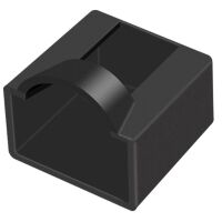 RJ connector 8P male bescherming cover stofkap zwart RJ45 02