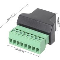 RJ connector 8P8C female met schroef terminals RJ45 - Afbeelding 5