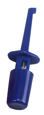 Probe testclip met haak 40mm blauw