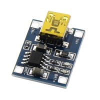 Lithium batterij oplader via USB-Mini voor Li-ion 1A TP4056