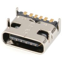 USB-C connector female 90 graden SMD PCB 02