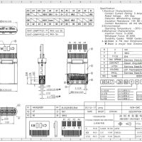 USB-C power connector female 24 pin 56K 30V 5A USB 3