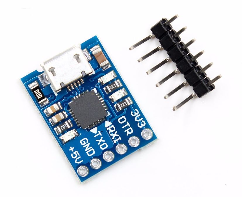 USB-micro naar RS232 TTL UART module (CP2102) 04