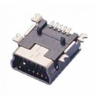 USB-mini connector female PCB SMD 02