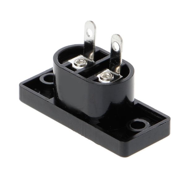 C8 male plug voor inbouw achterkant
