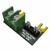 Voeding PSU Fuse module max. 10A mini autozekering geschikt voor PSU met 3 uitgangen (DOMOTICX-PSU-MOD-3U-10A)
