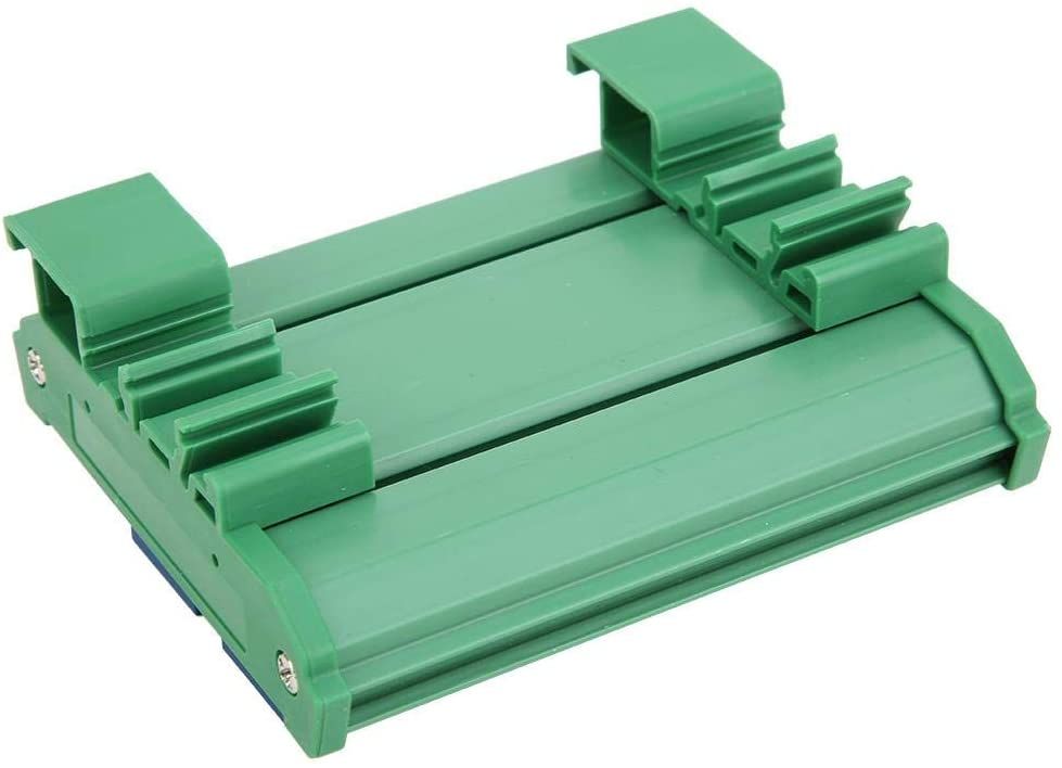 DIN rail PCB bracket adapter montage beugel groen UM72 02