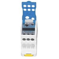 Verdeelblok 125A 690V DIN-rail UKK 125 blauw - Afbeelding 3