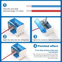 Verdeelblok 2-rails 125A 500V DIN-rail UK 207 blauw - Afbeelding 9