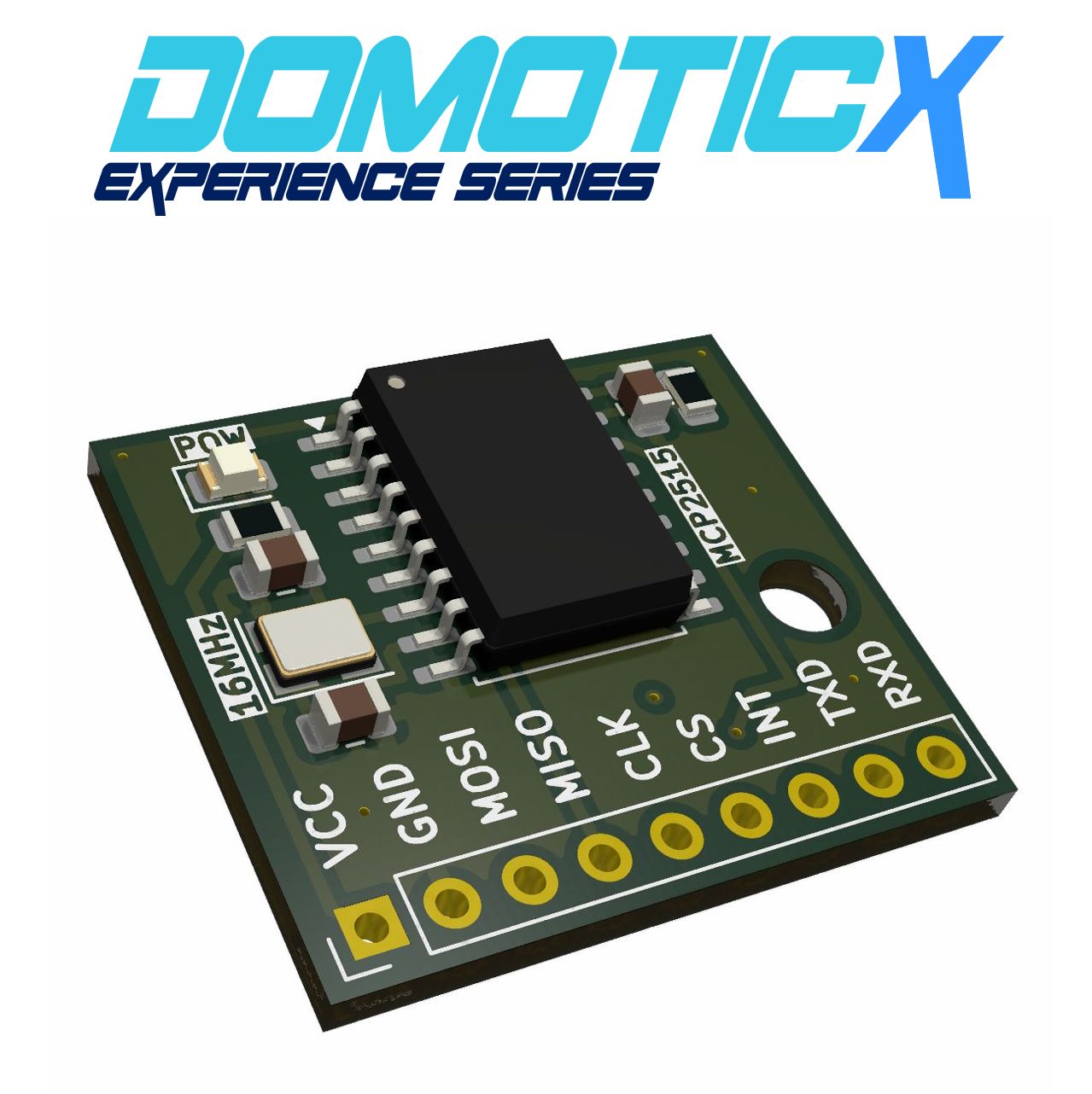 CAN Bus Classic 2.0B controller module 3.3V SPI MCP2525 16MHz (DomoticX ...