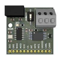 CAN Bus FD/Classic 2.0B communication module 3.3V SPI MCP2518 40MHz ISO1042 Isolated TVS/ESD protection (DomoticX eXperience ECF01 V1) - Afbeelding 4