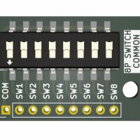 Switch Module 8P SMD DIP with common connection (DomoticX eXperience ES801 V1) - Afbeelding 3