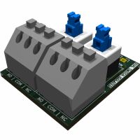 Switch Module Dual 8x8mm Latching NO/NC (DomoticX eXperience ESD01 V1) - Afbeelding 3
