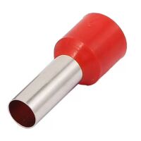 Adereindhuls crimp connector voor draad 10mm2 7AWG E10-12 rood