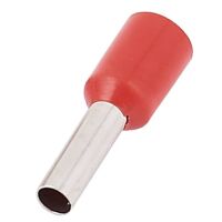 Adereindhuls crimp connector voor draad 2.50mm2 14AWG E2508 rood
