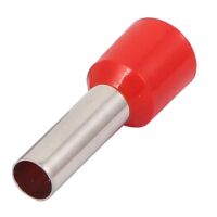 Adereindhuls crimp connector voor draad 6.0mm2 10AWG E6012 rood
